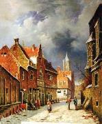 unknow artist European city landscape, street landsacpe, construction, frontstore, building and architecture. 159 oil painting picture wholesale